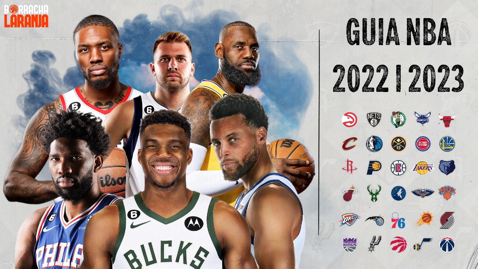 Guia NBA 2022-23 | Borracha Laranja