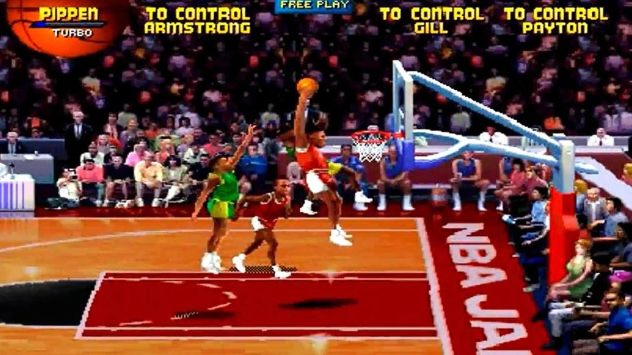 Se a NBA fosse mais “Jam” e 5 jogadores que pareciam saídos de um videojogo