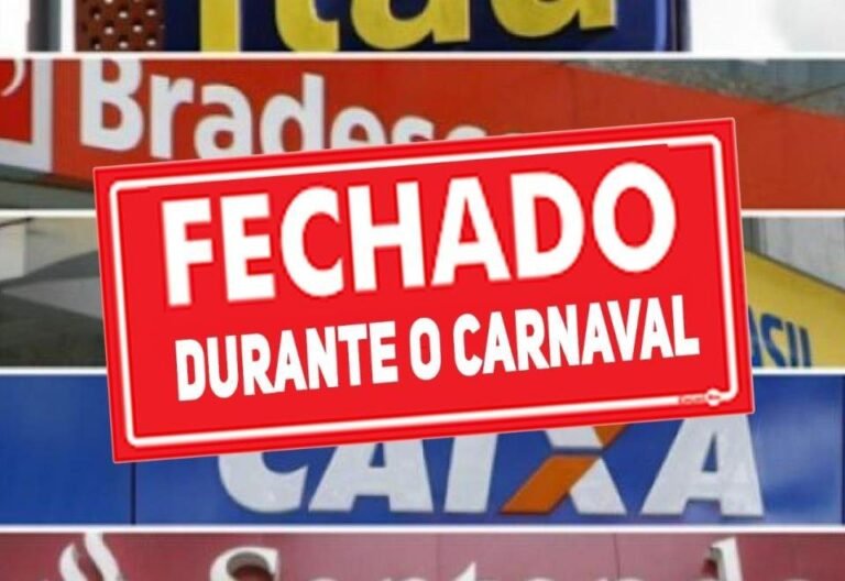 O Banco Vai Abrir na Segunda-Feira de Carnaval ou Estará Fechado 6 O Banco Vai Abrir na Segunda-Feira de Carnaval ou Estará Fechado