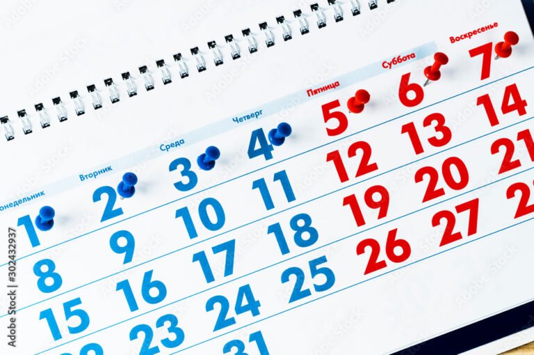 Férias Contam Sábado e Domingo para o Cálculo do Período 24 calendario com dias de fim de semana destacados