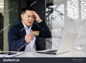 funcionario triste segurando carteira de trabalho