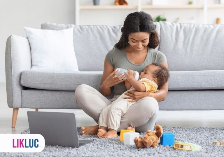 mae retornando ao trabalho com bebe 1