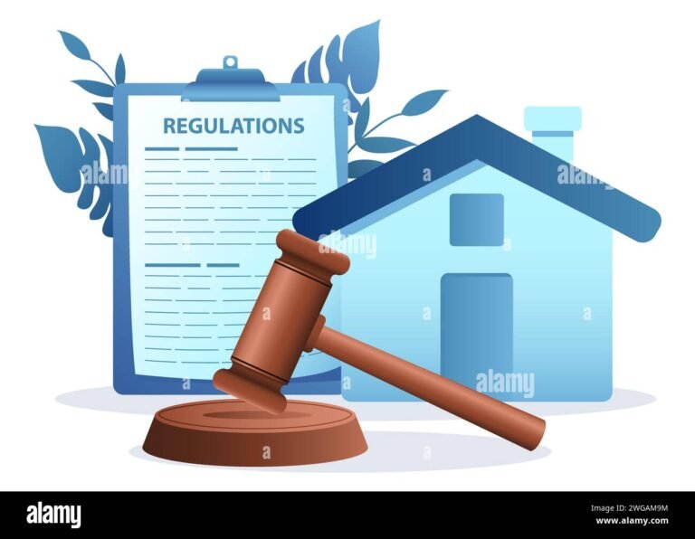 martelo de leilao sobre documento de imovel