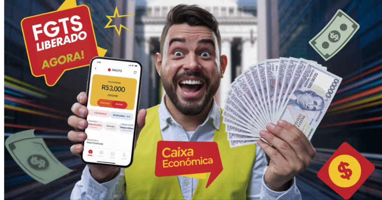 Como Saber Se Eu Tenho Saldo No FGTS De Forma Rápida E Segura 2 pessoa consultando saldo fgts em smartphone