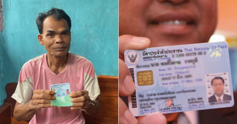 pessoa segurando carteira de identidade nova