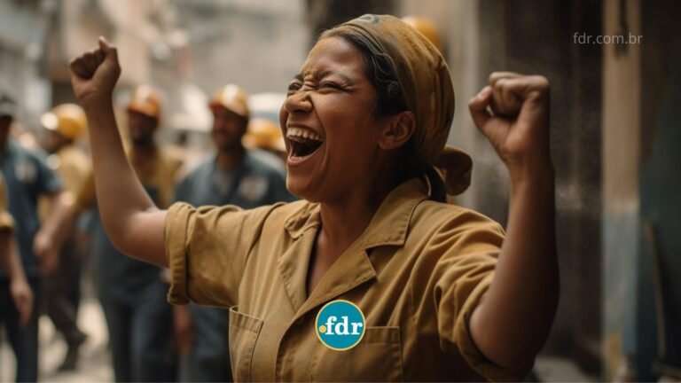 Feriado no Domingo Paga Dobrado: Quais São Seus Direitos 2 trabalhador celebrando feriado com alegria