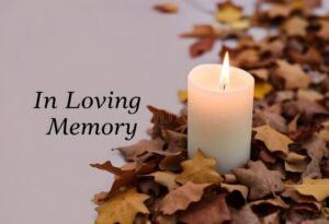 velas acesas em memoria ambiente sereno